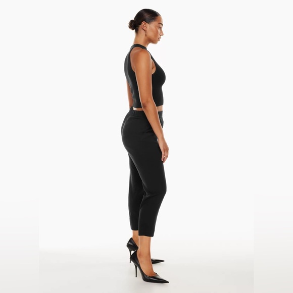 BABATON Conan Crop Black Trouser Office Workwear Contemporary Size 4 Aritzia - Picture 2 of 6